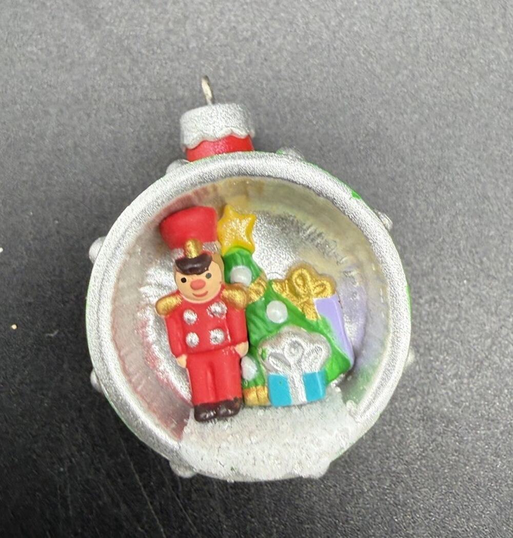 Hallmark Miniature Ornament A World Within 4th in Series Drummer Boy No Box Lo22